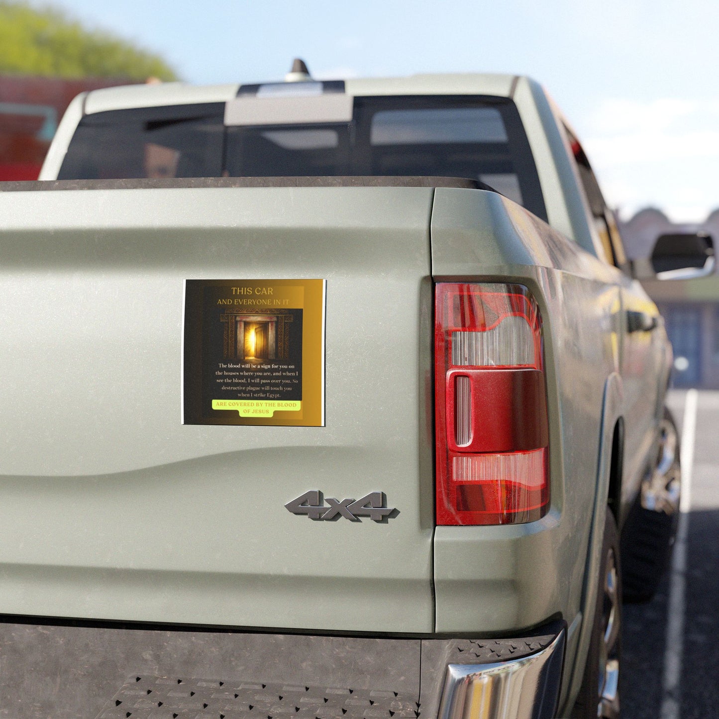 Covered Car Magnet