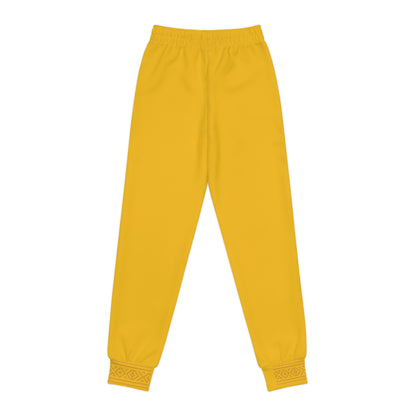Nubian Pride Yellow & Gold Tribal Unisex Joggers
