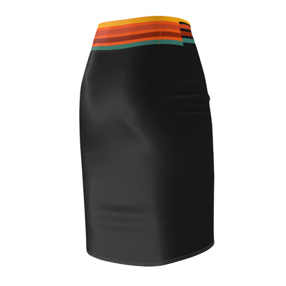 Coordinating "Accountability" Pencil Skirt (Black)