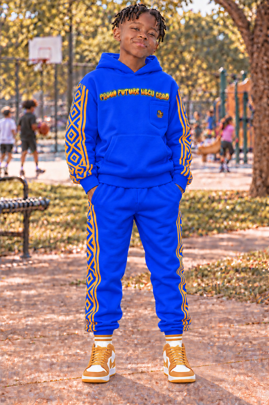 Proud Future HBCU Grad Unisex Hoodie in Blue