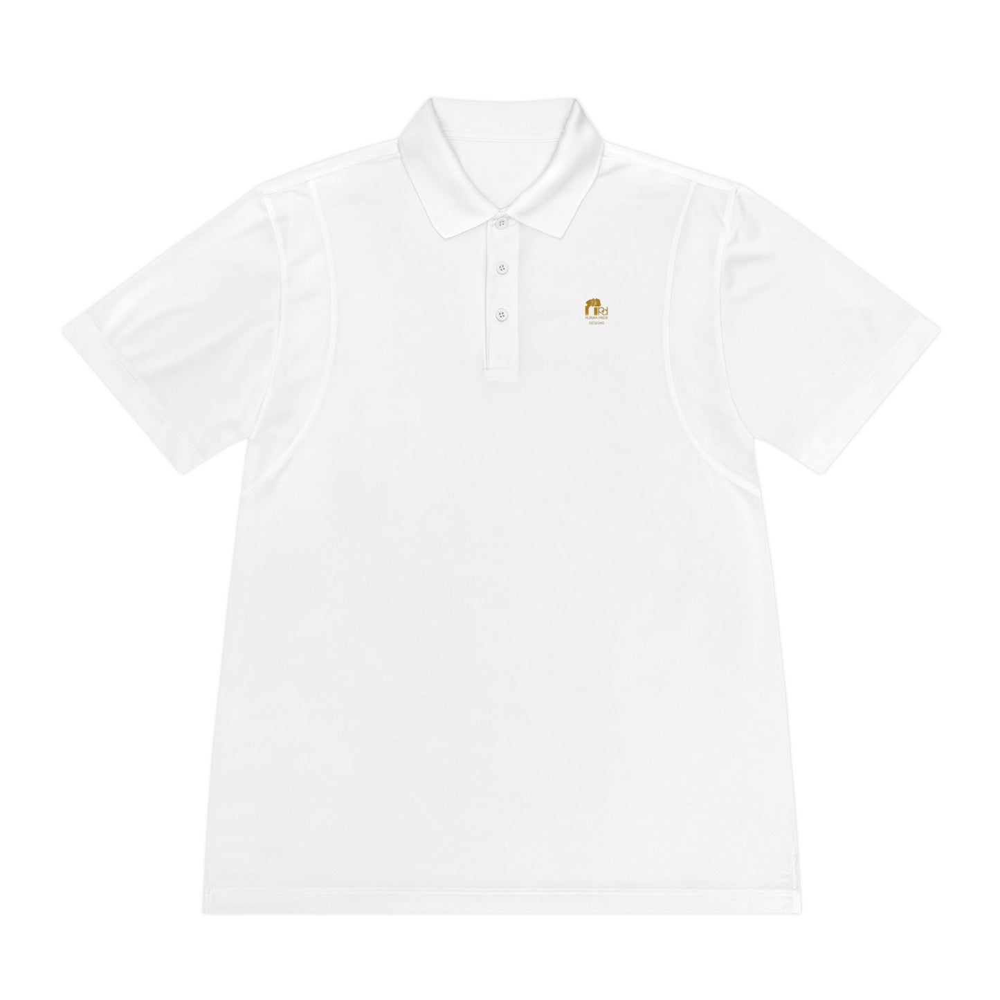 Nubian Pride Signature Gold Men's Polo
