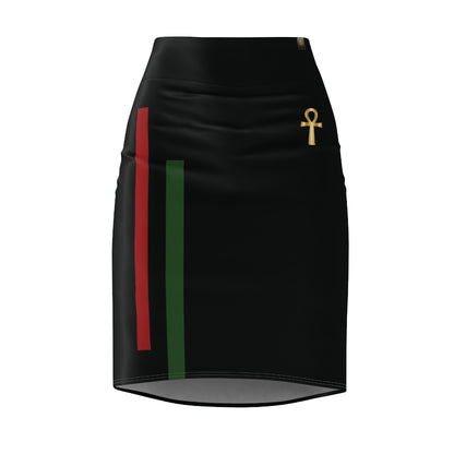 Ankh Pencil Skirt