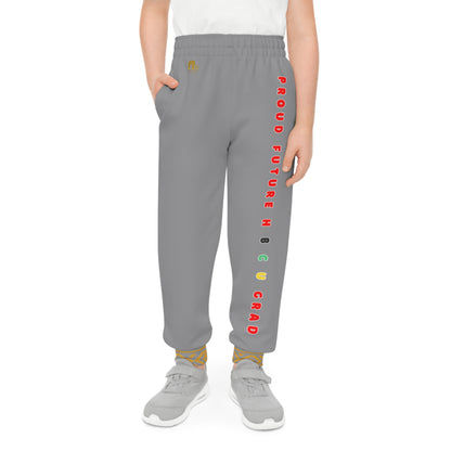 Future Legacy – Proud HBCU Grad Unisex Youth Joggers in Grey