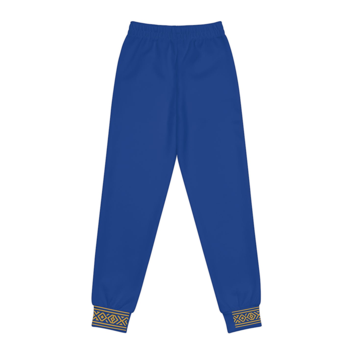 Nubian Pride Blue & Gold Tribal Unisex Joggers