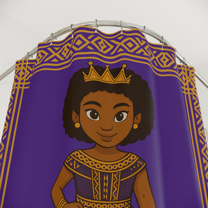 Royal African Princess Shower Curtain