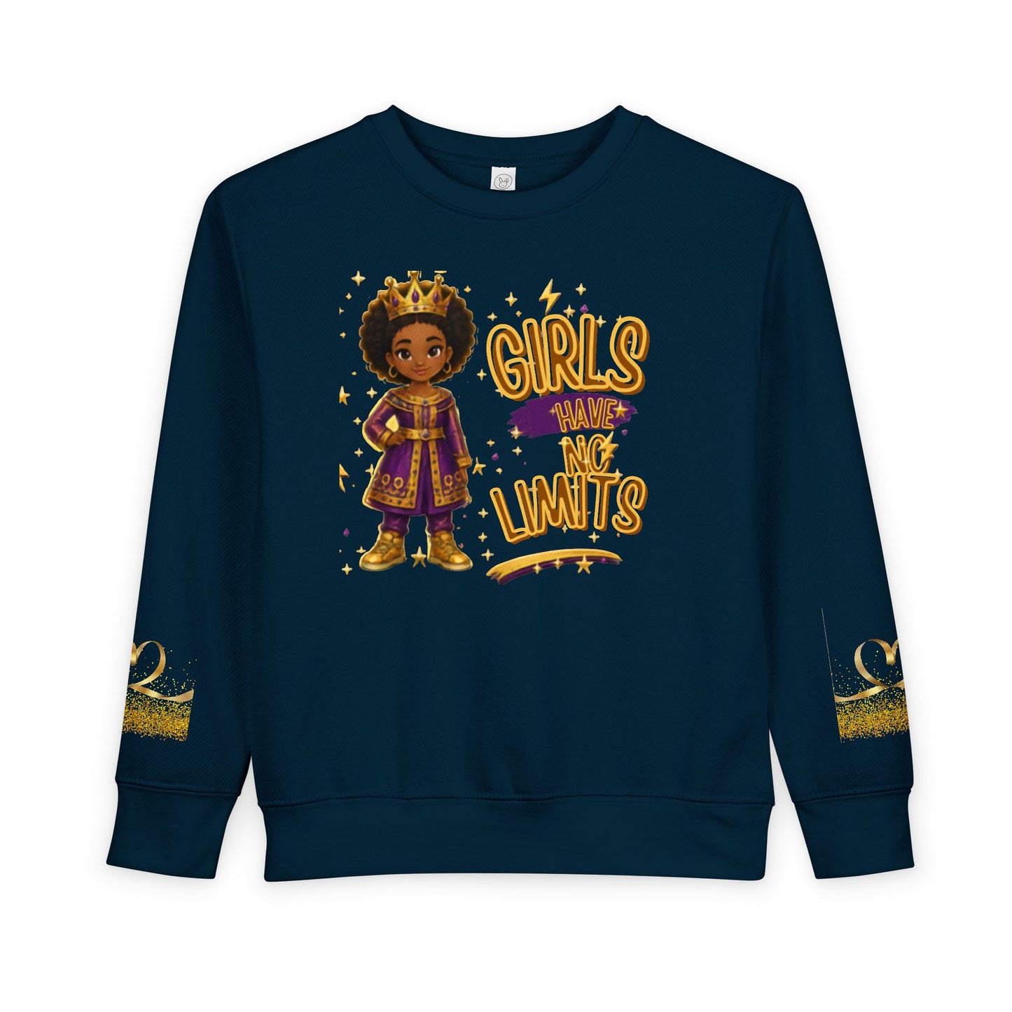 Young Queen Melanin Poppin' Sweatshirt