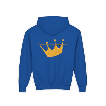 Young Queen – Girl's Empowerment Youth Hoodie