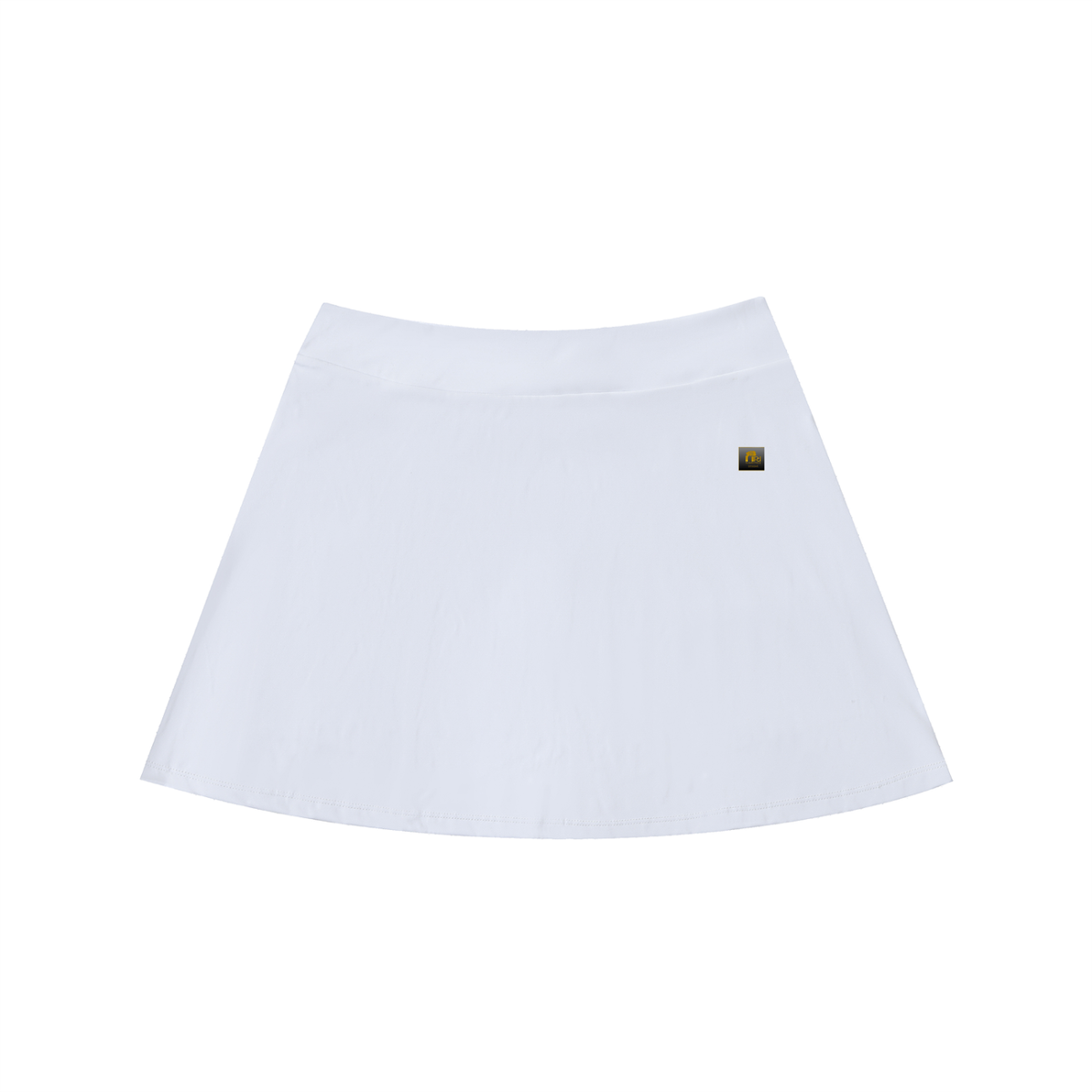 Raised in Culture Statement High-Waist Pocketed A-Line Skirt
