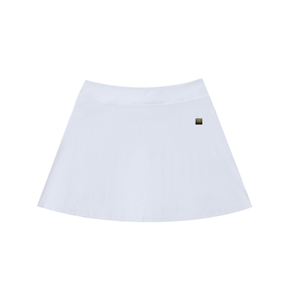 Raised in Culture Statement High-Waist Pocketed A-Line Skirt