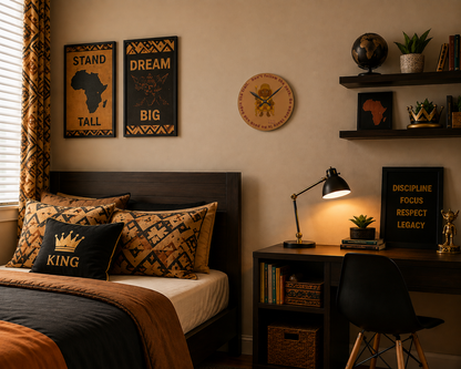 Young King Acrylic "Don't follow the path" Wall Clock