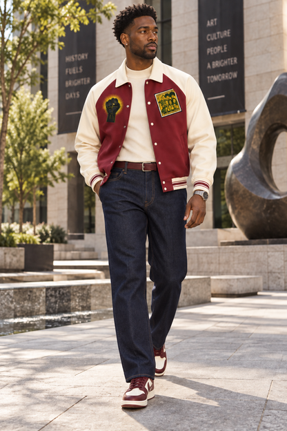 Heritage Raglan Unisex Varsity Jacket