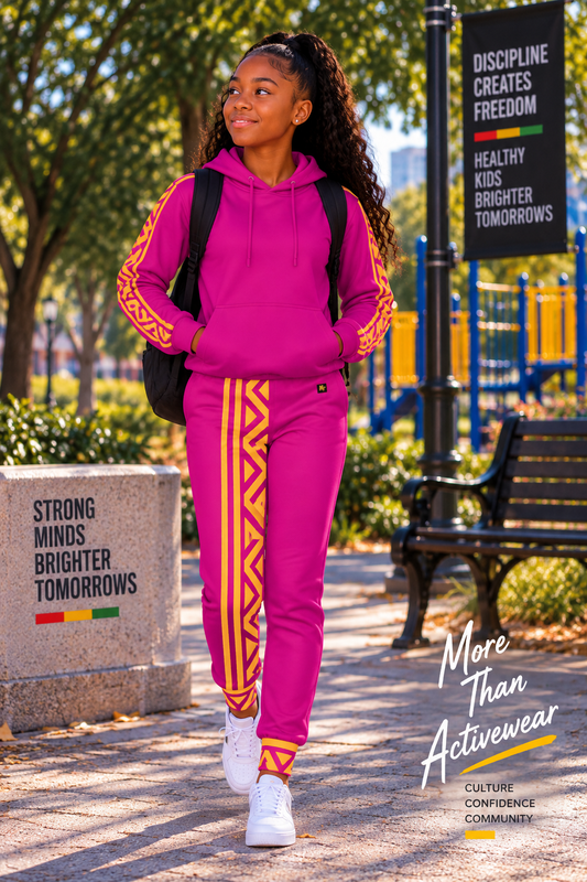 Trailblazers Unisex Joggers in Fuchsia