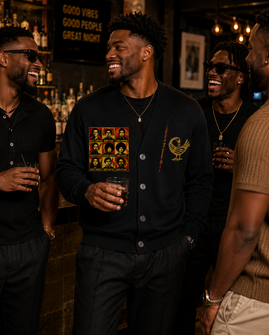 Sankofa Nine Unisex Cardigan