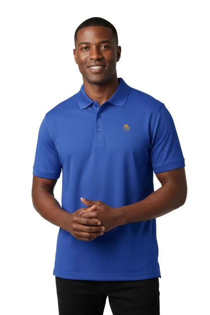 Nubian Pride Signature Gold Men's Polo