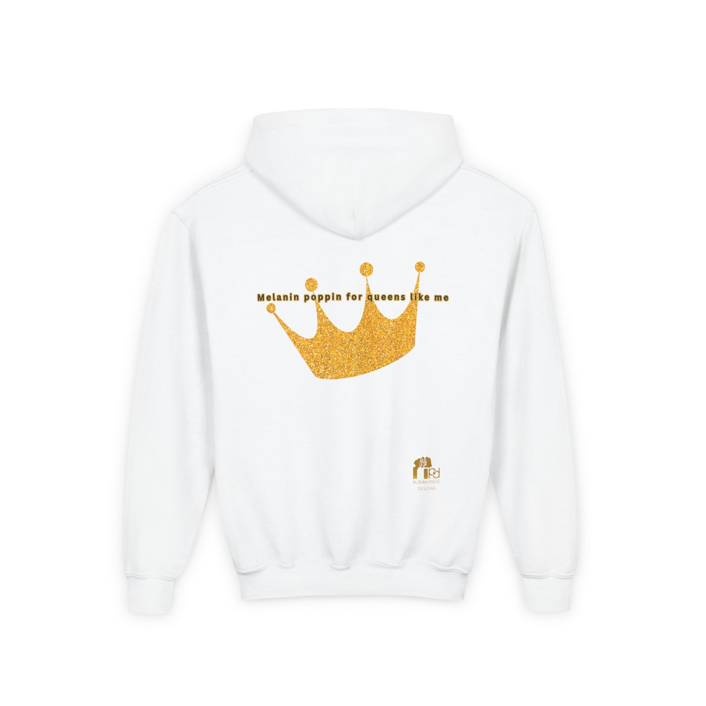 Young Queen – Girl's Empowerment Youth Hoodie