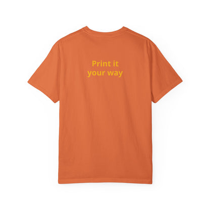 "What Comes Around" Custom Print - "Print it your way" Personalized Graphic Tee