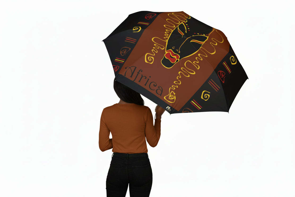 Nubian Pride Design Umbrellas