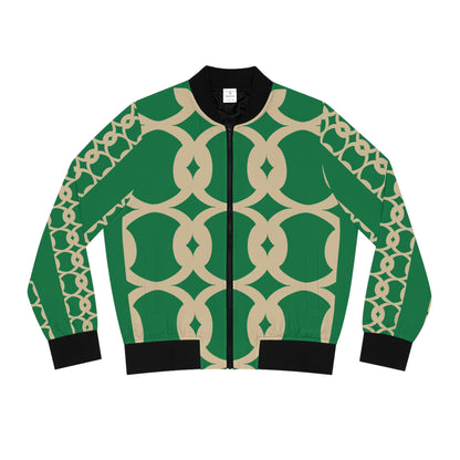 Culture Link Pattern Bomber Unisex Jacket