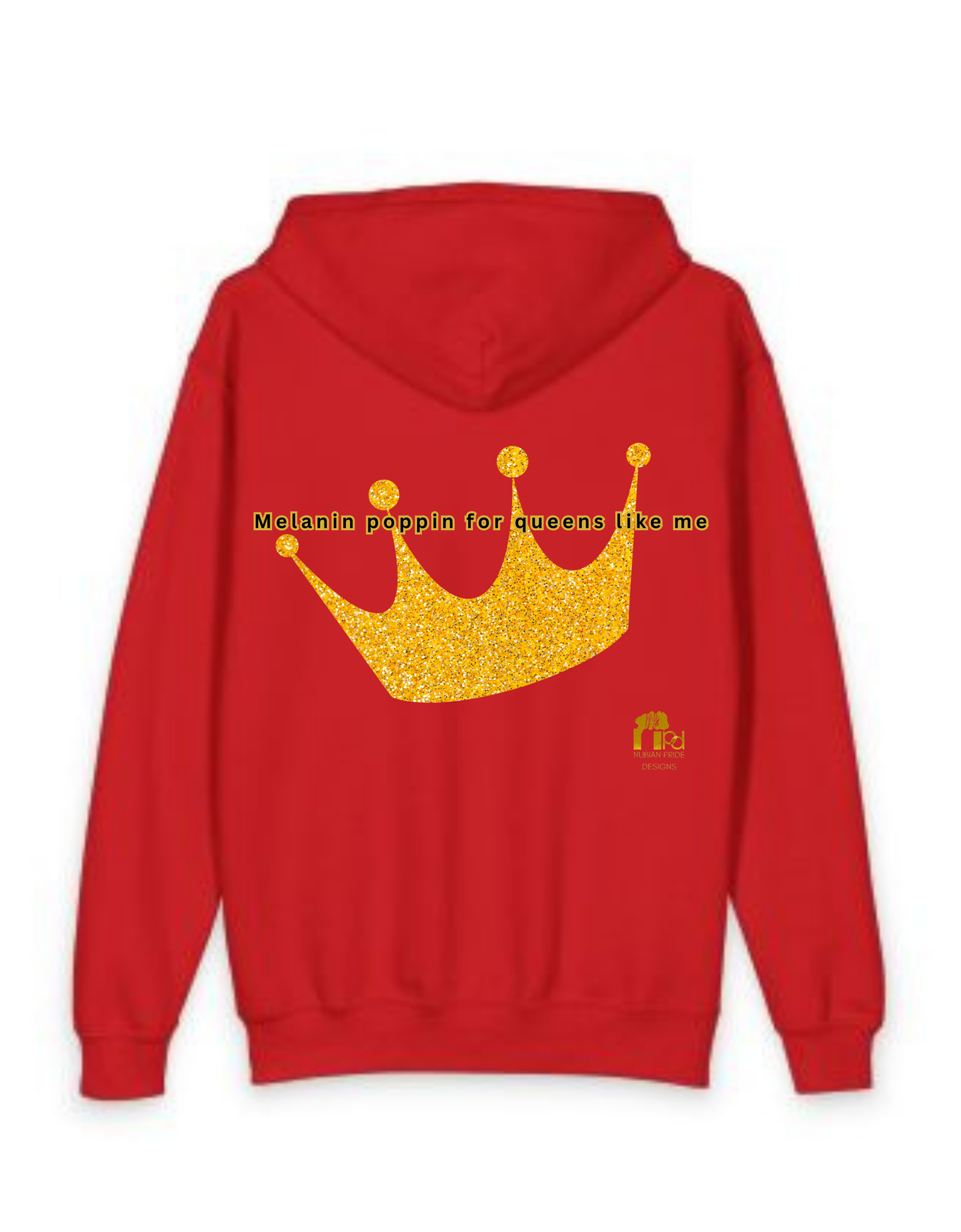 Young Queen – Girl’s Empowerment Youth Zipped Hoodie