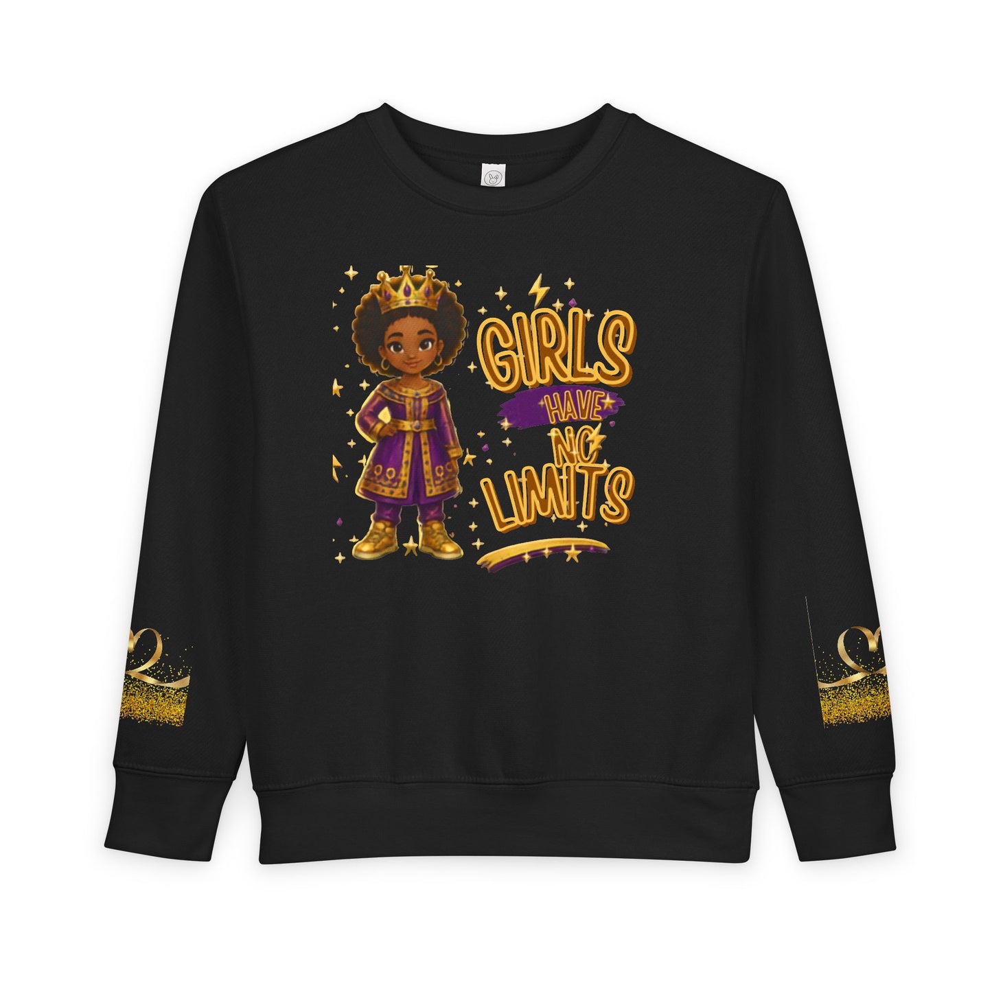 Young Queen Melanin Poppin' Sweatshirt