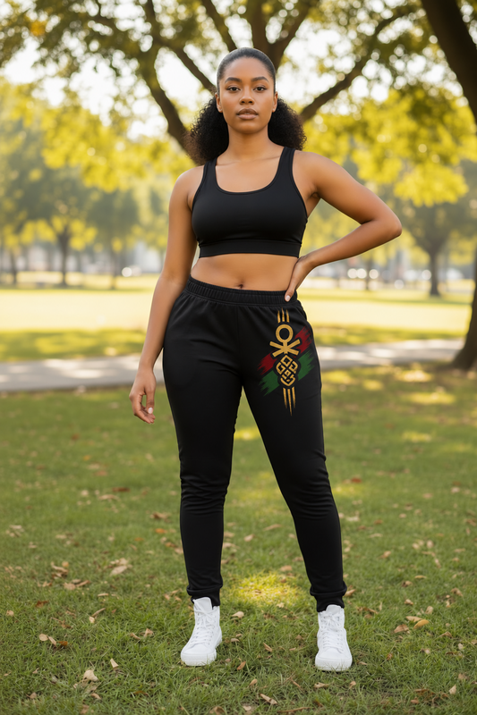 Strength in Motion Joggers for Women in Black