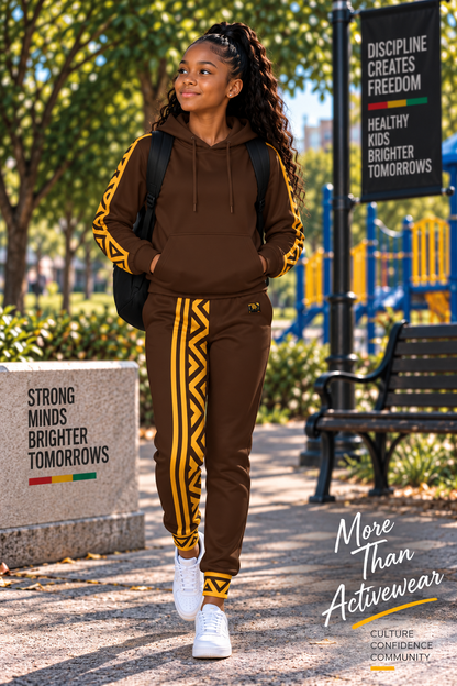 Trailblazers Unisex Joggers in Brown