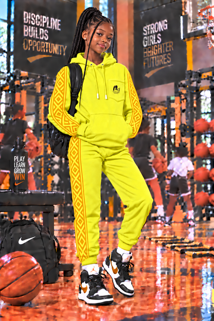 Trailblazers Unisex Sweatshirt in Yellow