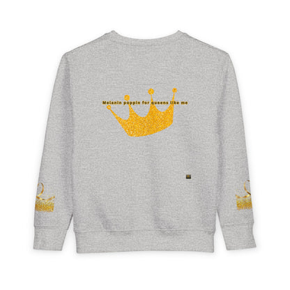 Young Queen Melanin Poppin' Sweatshirt