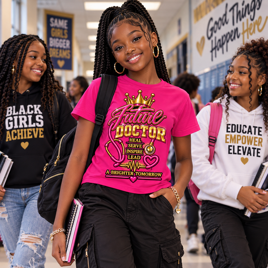 Future Doctor Youth Tee for Girls