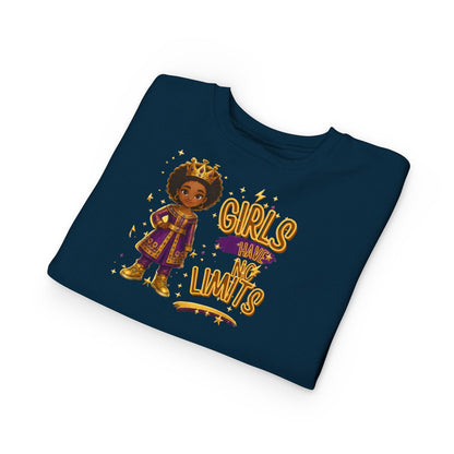 Young Queen Melanin Poppin' Sweatshirt