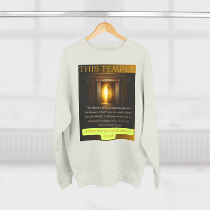 This Temple Covered Unisex Sweatshirt