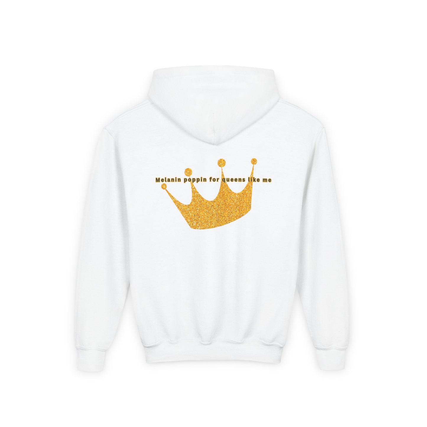 Young Queen – Girl's Empowerment Youth Hoodie
