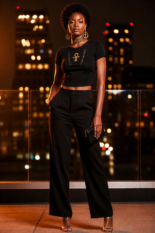 Ankh Essence Crop Top