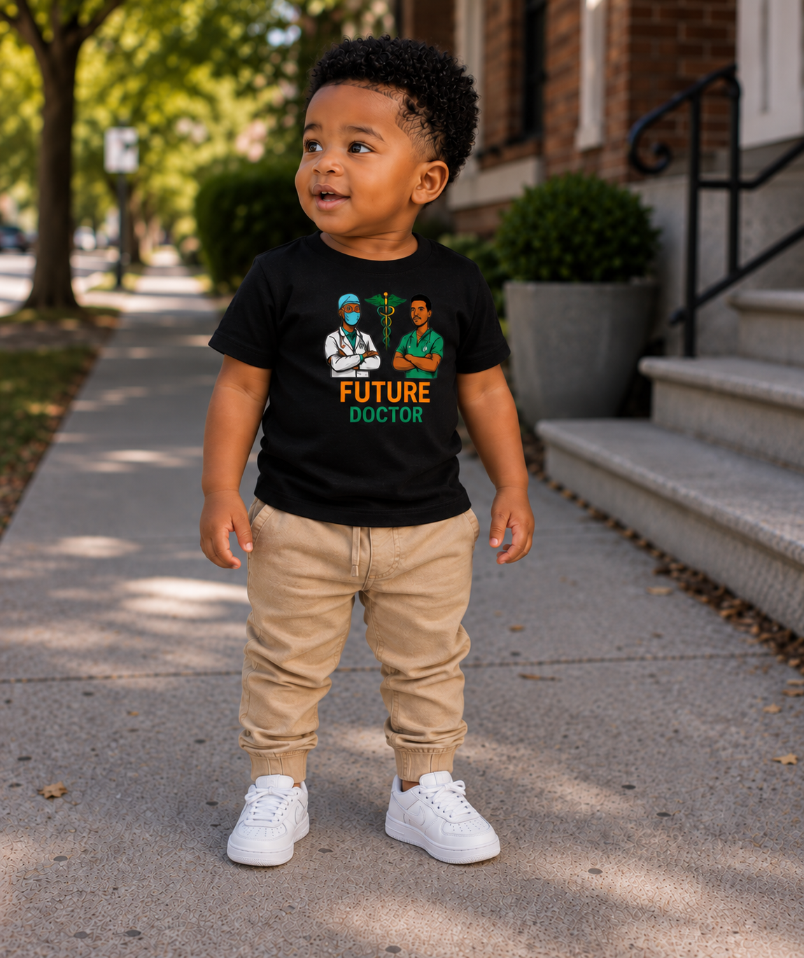 Future Doctor Tee – Baby Jersey Short Sleeve for Boys
