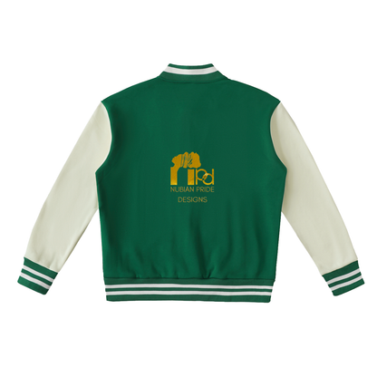 Iconic Heroes -Tone Fleeced Varsity Jacket