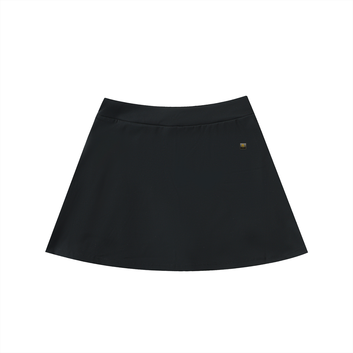 Pan-African Ankh High-Waist Pocketed A-Line Skirt