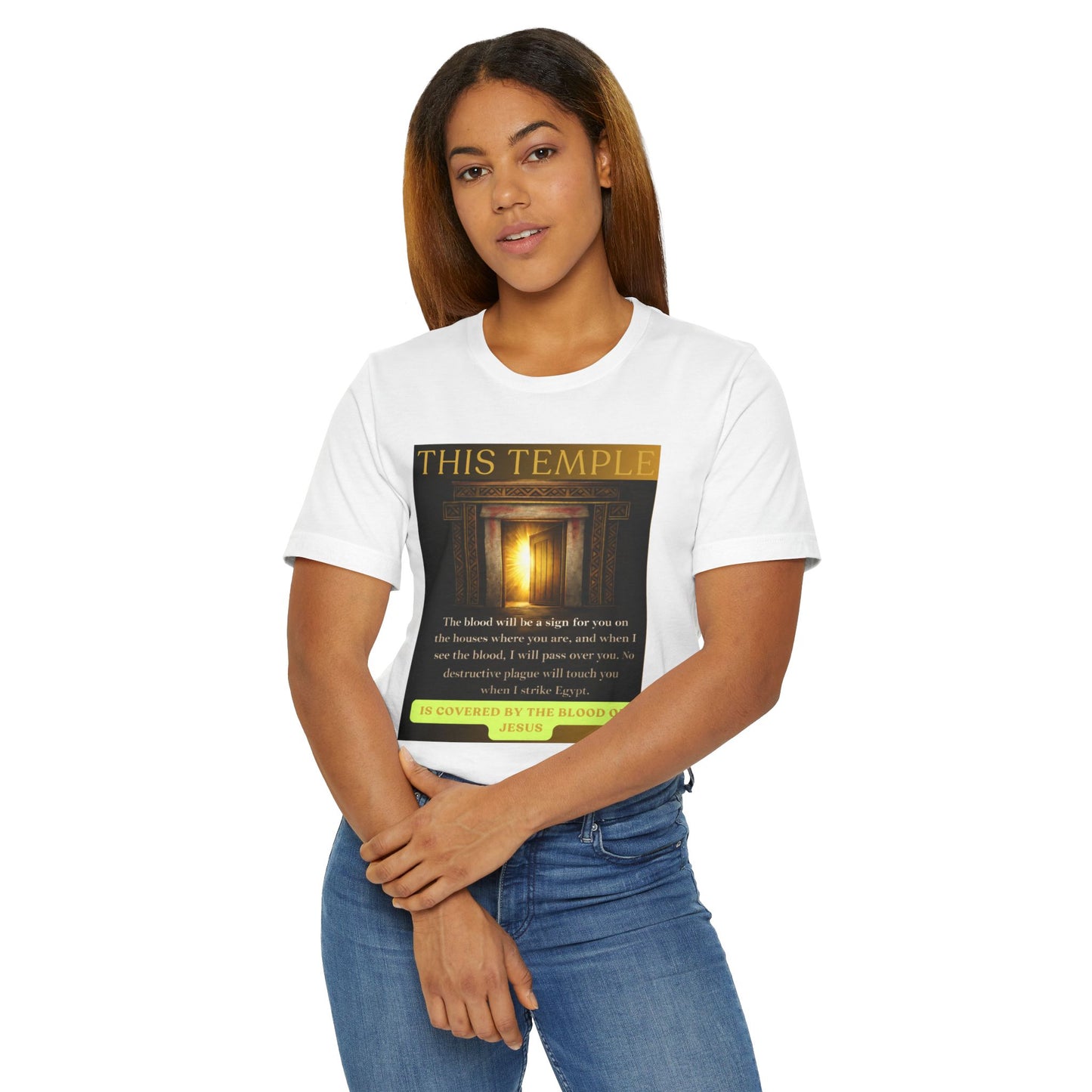 This Temple Covered Graphic Tee