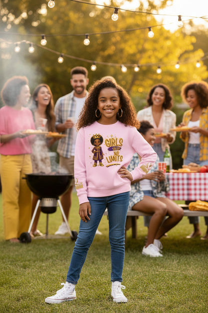 Young Queen Melanin Poppin' Sweatshirt