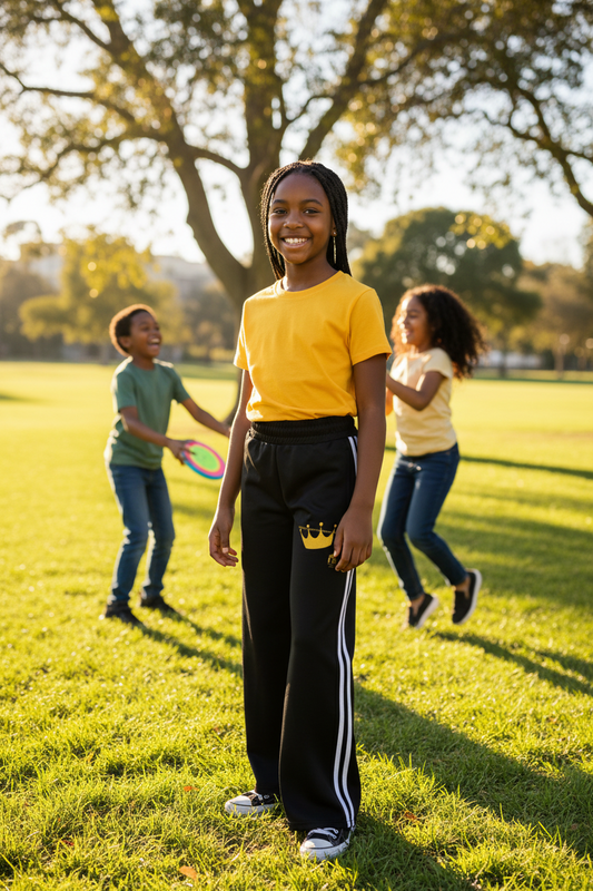 Melanin Drip Sweatpants for Girls
