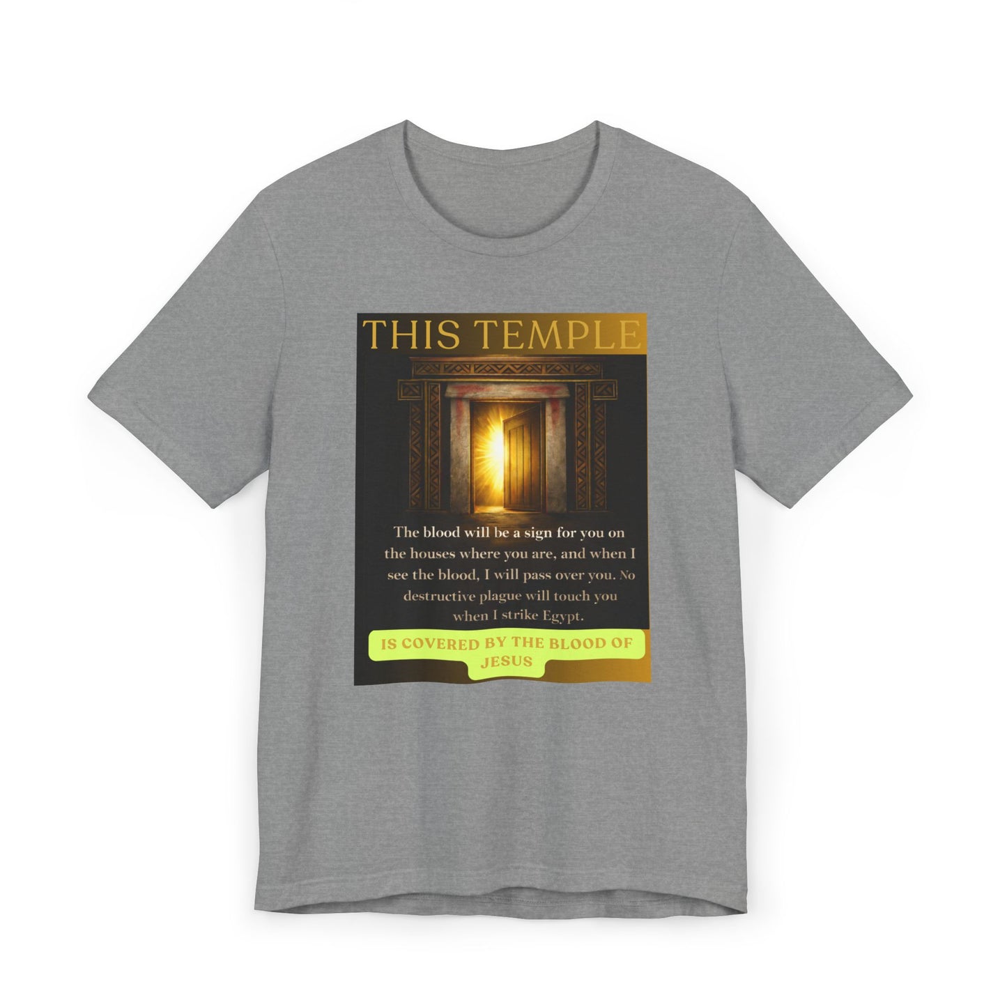 This Temple Covered Graphic Tee