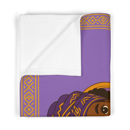 “Little Queen Heirloom” Fleece Blanket