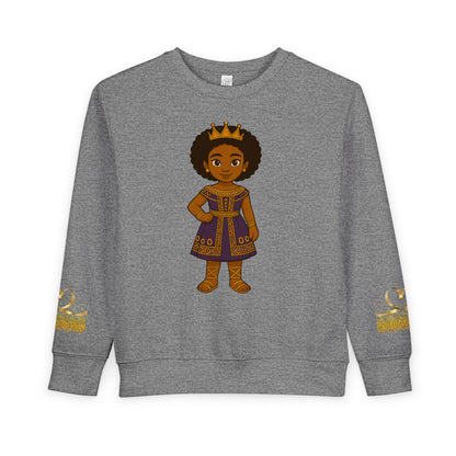 Young Queen Melanin Poppin' Sweatshirt
