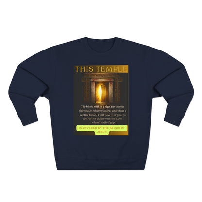 This Temple Covered Unisex Sweatshirt