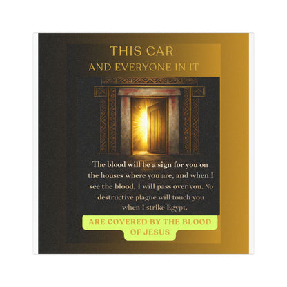 Covered Car Magnet