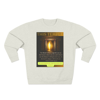 This Temple Covered Unisex Sweatshirt