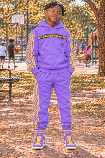 Proud Future HBCU Grad Unisex Hoodie in Lavender