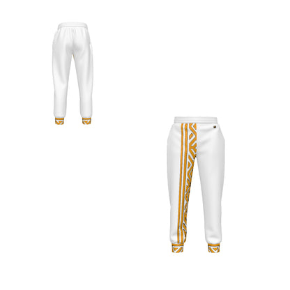 Trailblazers Unisex Joggers in White