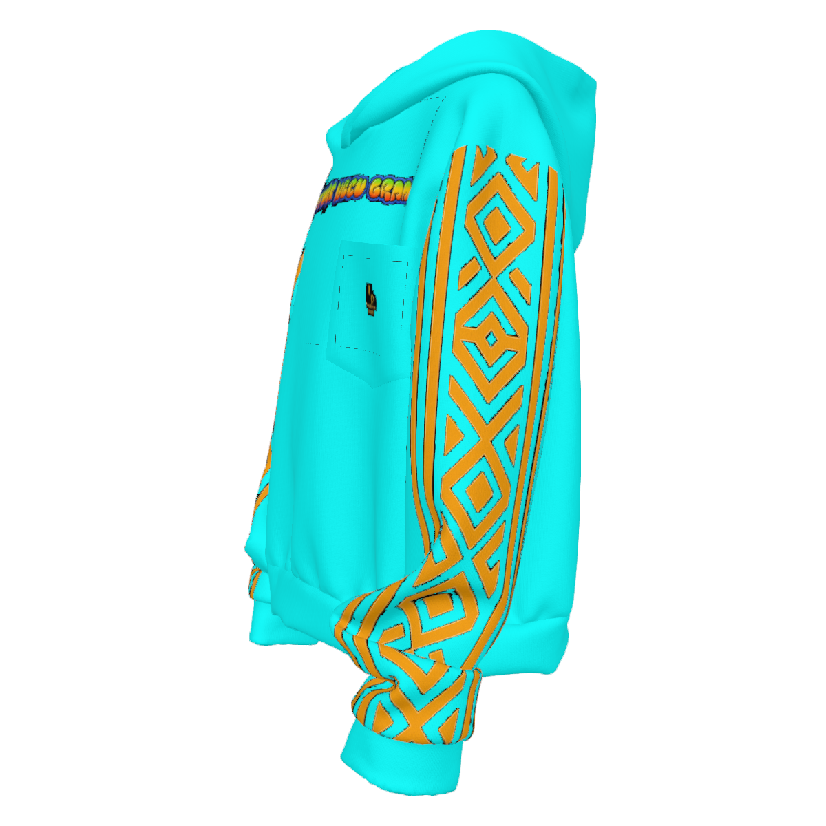 Proud Future HBCU Grad Unisex Hoodie in Teal