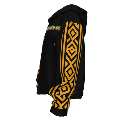 Proud Future HBCU Grad Unisex Hoodie in Black