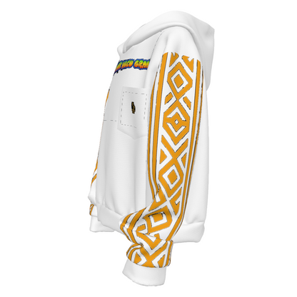 Proud Future HBCU Grad Unisex Hoodie in White